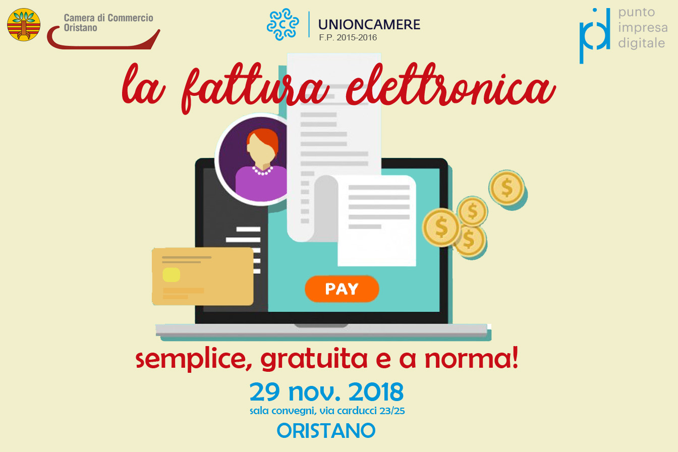 Seminario: 2019 | la nuova fatturazione elettronica – 29 novembre 2018 ore 09.00 - ISCRIZIONI CHIUSE