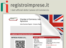 Certificati e visure in lingua inglese